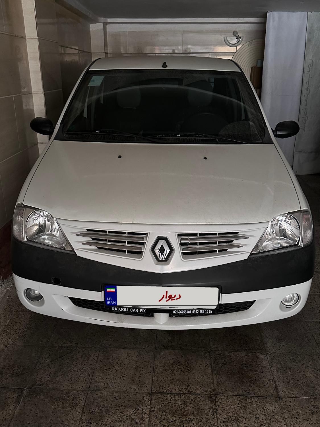 رنو پارس تندر گیربکس JHQ + مولتی مدیا - 1394