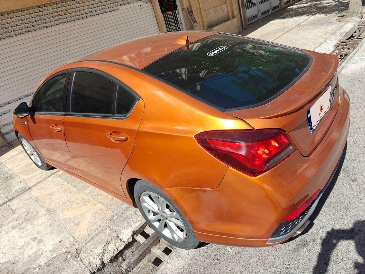 ام جی 6 لیفت بک GT فیس جدید - 2015