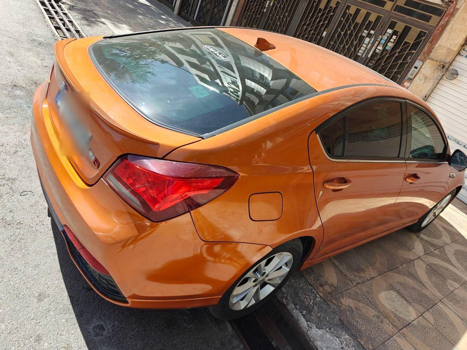 ام جی 6 لیفت بک GT فیس جدید - 2015