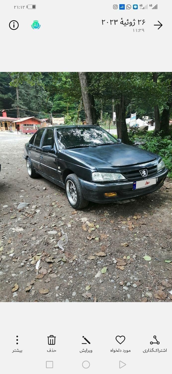 پژو پارس XU7ساده - 1383