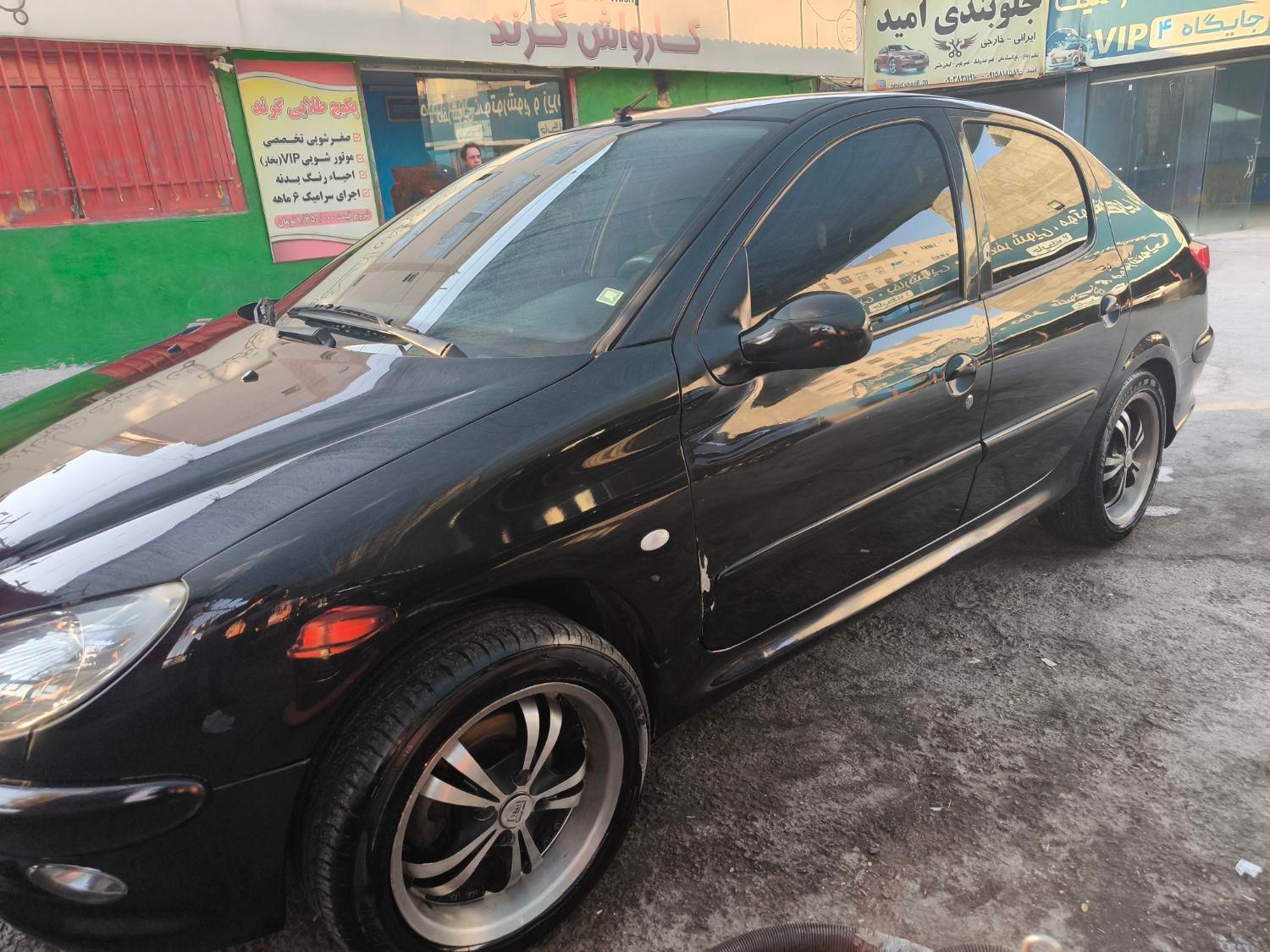 پژو ۲۰۶ صندوق دار v8 - 1395