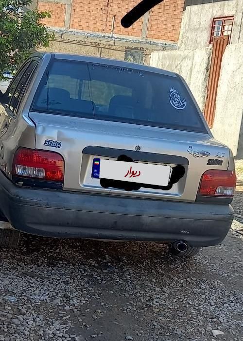 پراید صبا بنزینی - 1387