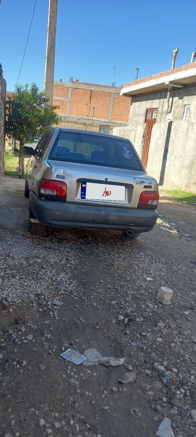 پراید صبا بنزینی - 1387