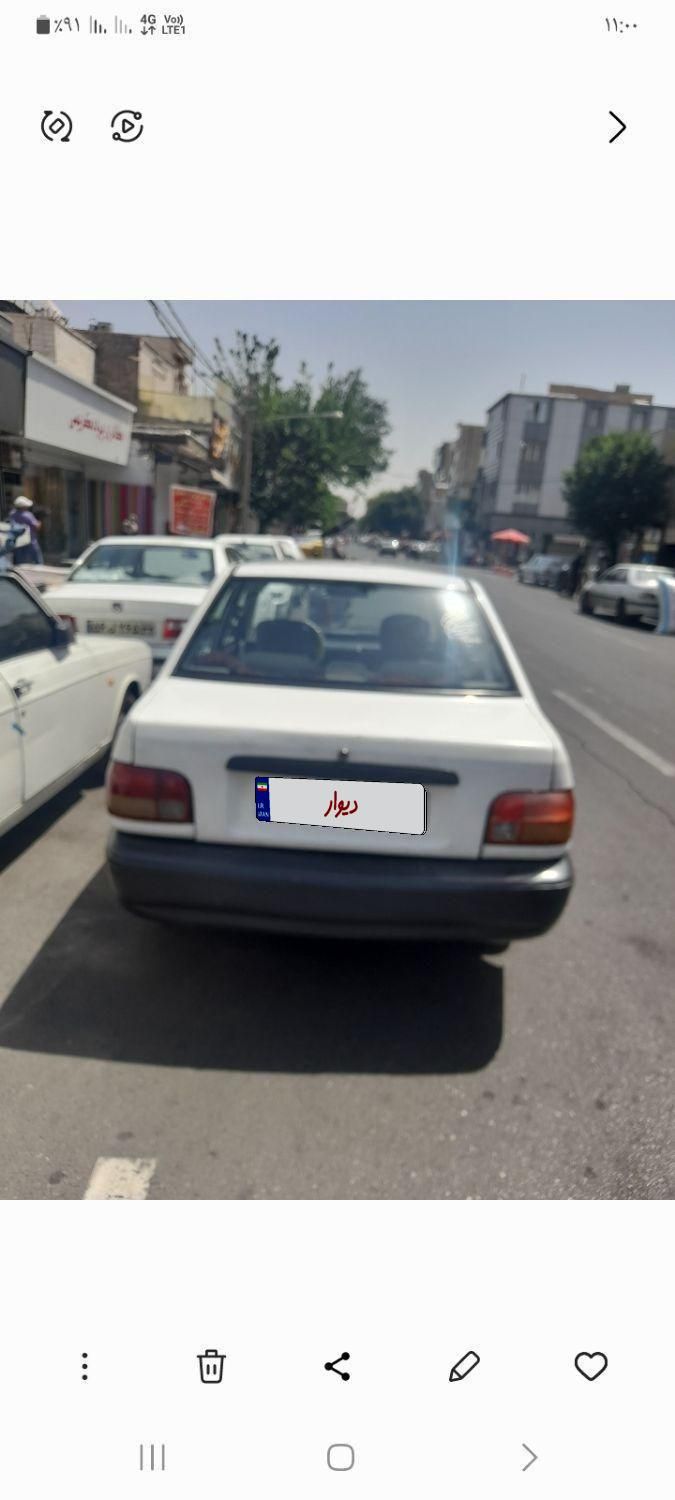 پراید صبا بنزینی - 1387