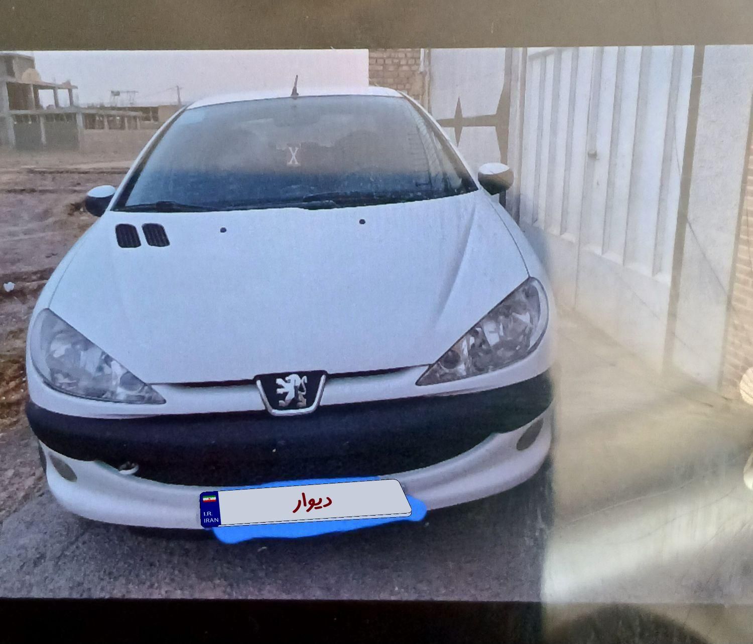 پژو ۲۰۶ صندوق دار v8 - 1396