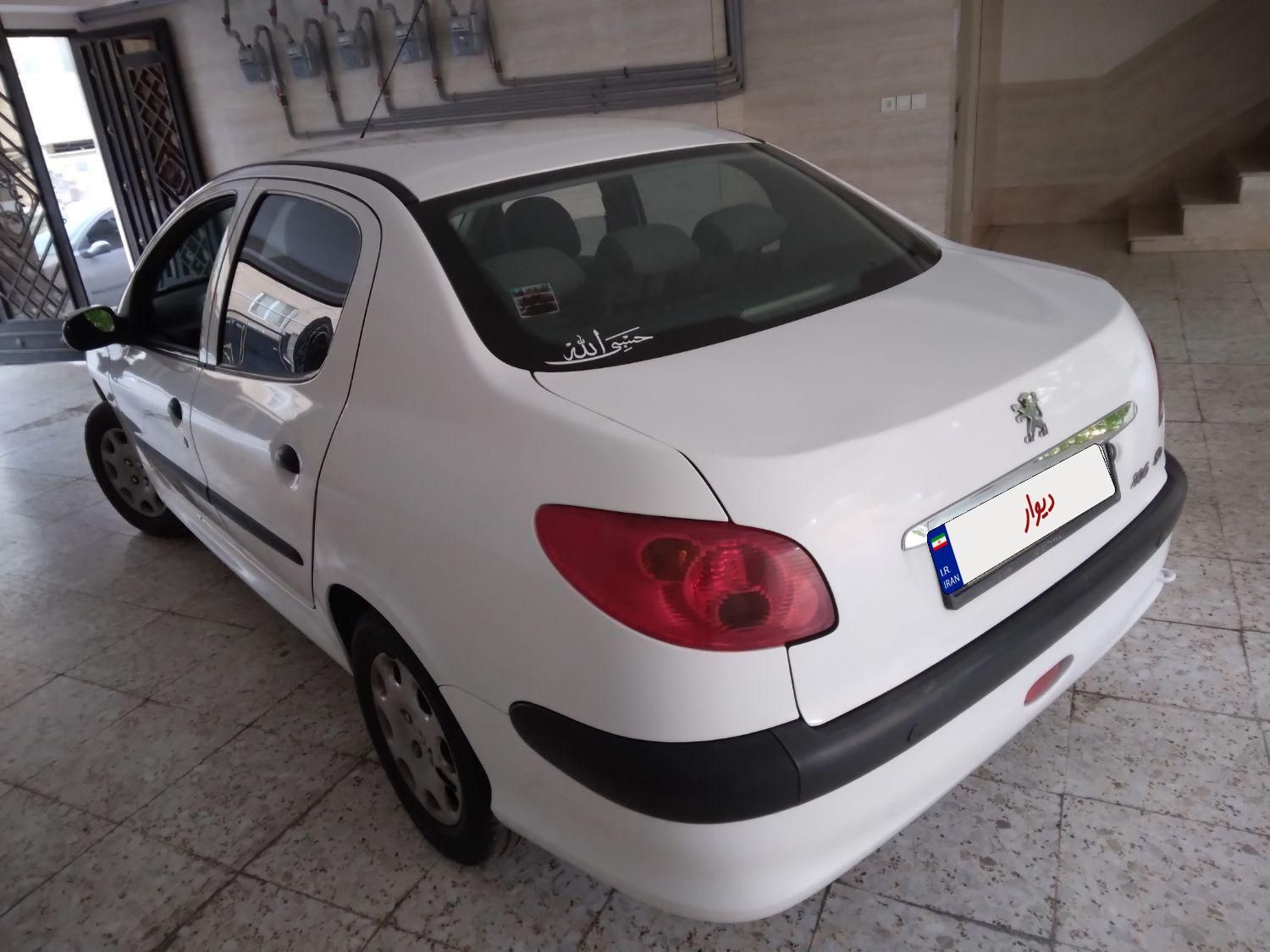 پژو ۲۰۶ صندوق دار v8 - 1394