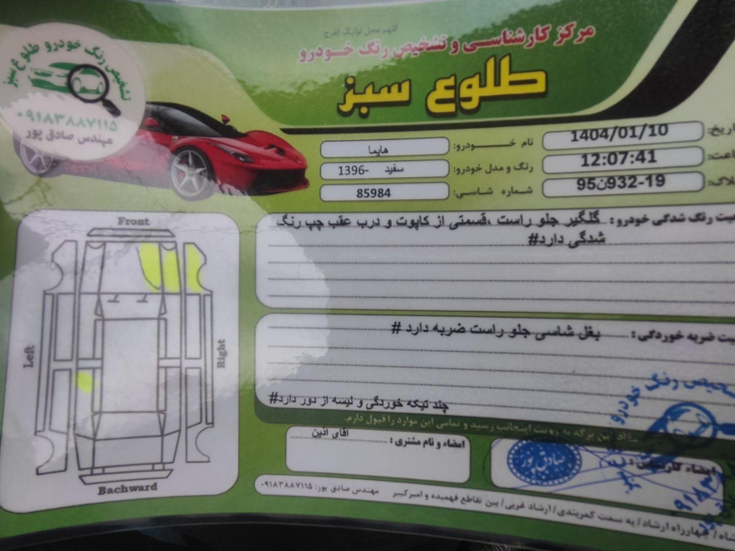 هایما S7 توربو 1.8 لیتر - 1396