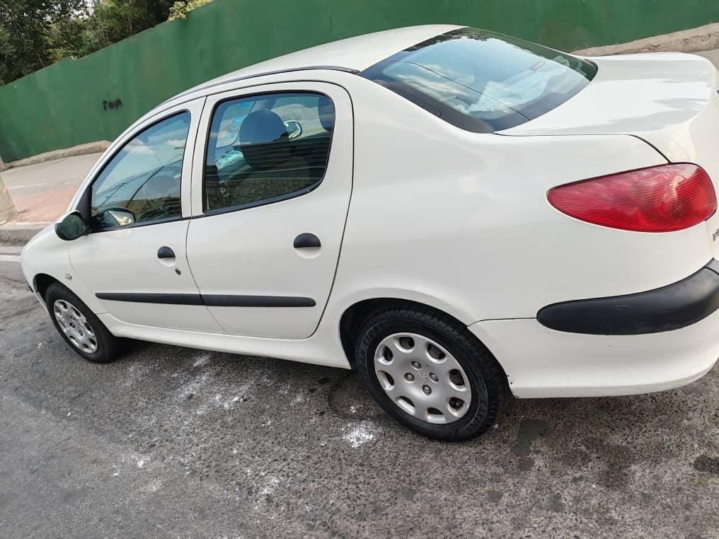 پژو ۲۰۶ صندوق دار v8 - 1388