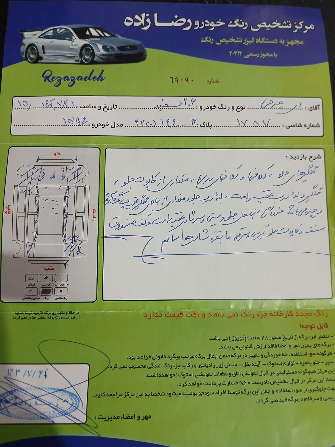پژو 206 تیپ 5 - 1394
