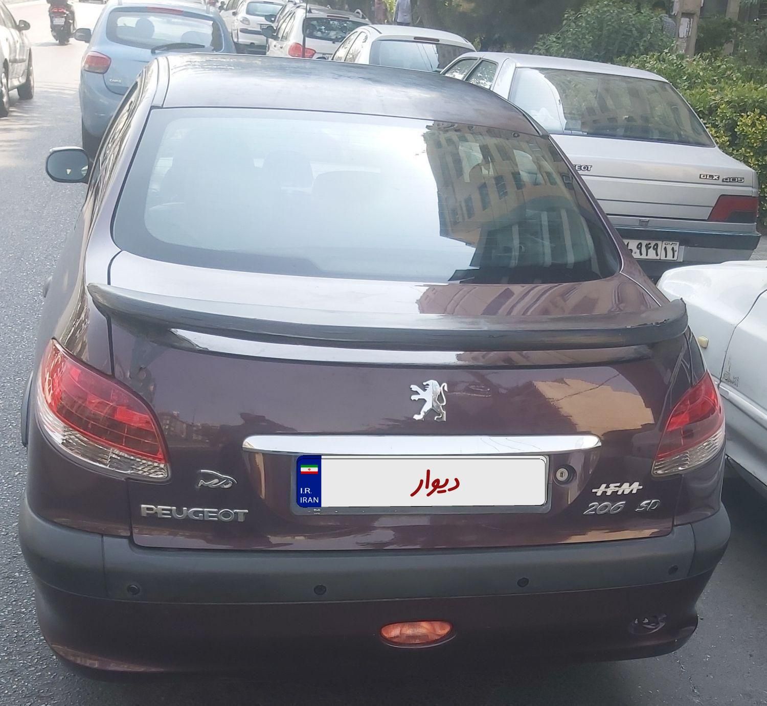 پژو ۲۰۶ صندوق دار v9 - 1390