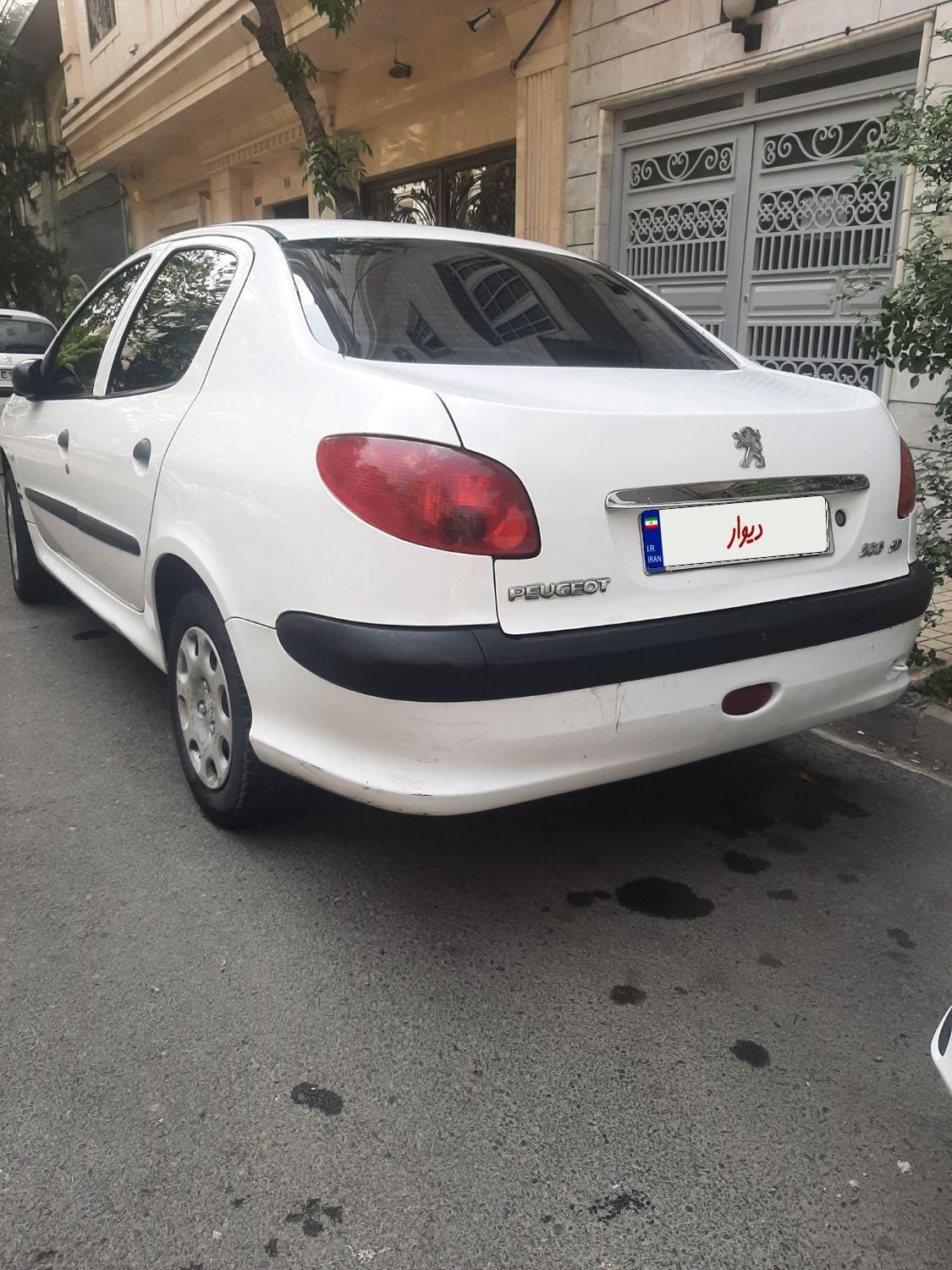پژو ۲۰۶ صندوق دار v20 - 1390