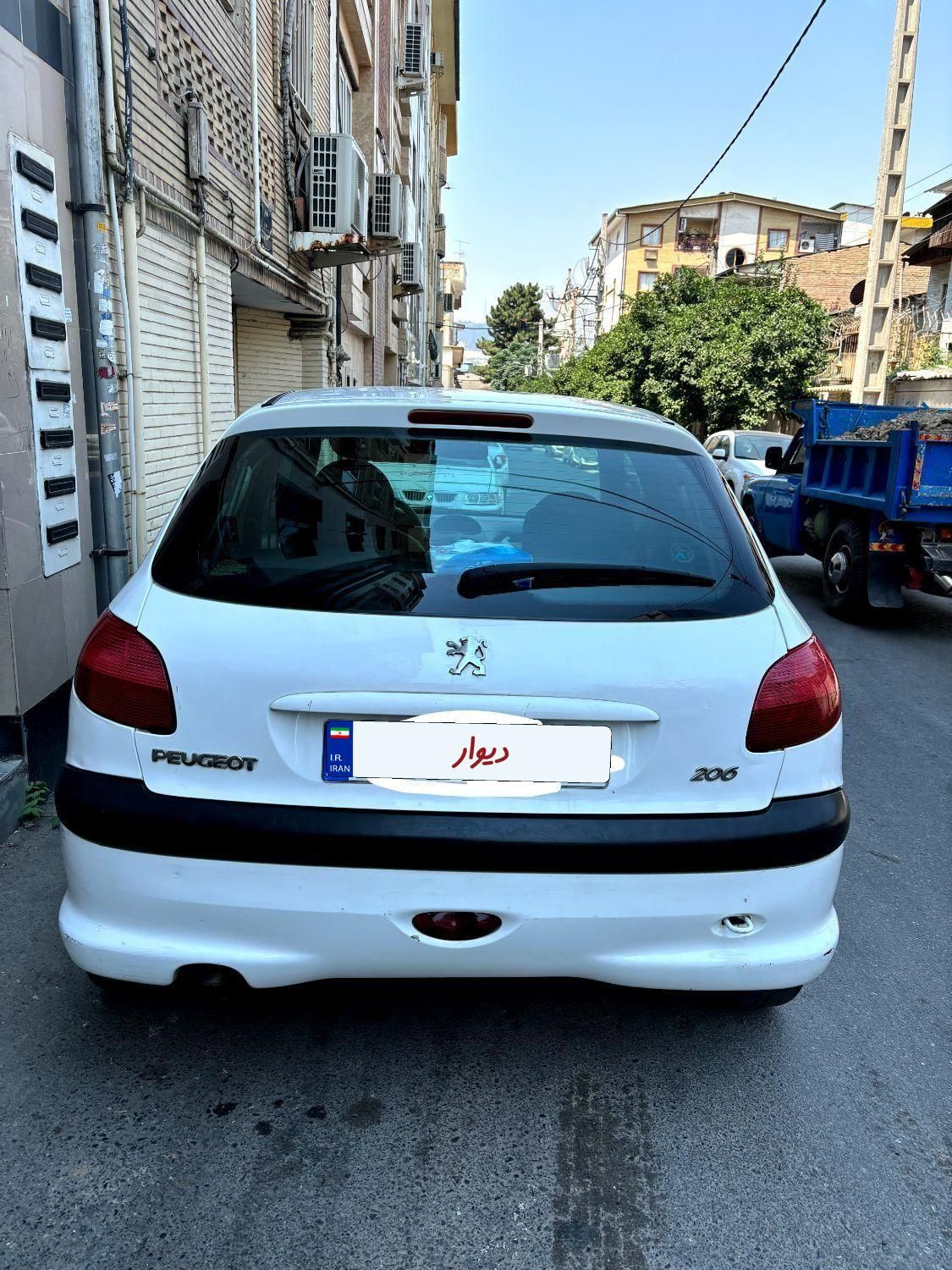 پژو 206 تیپ 2 - 1389