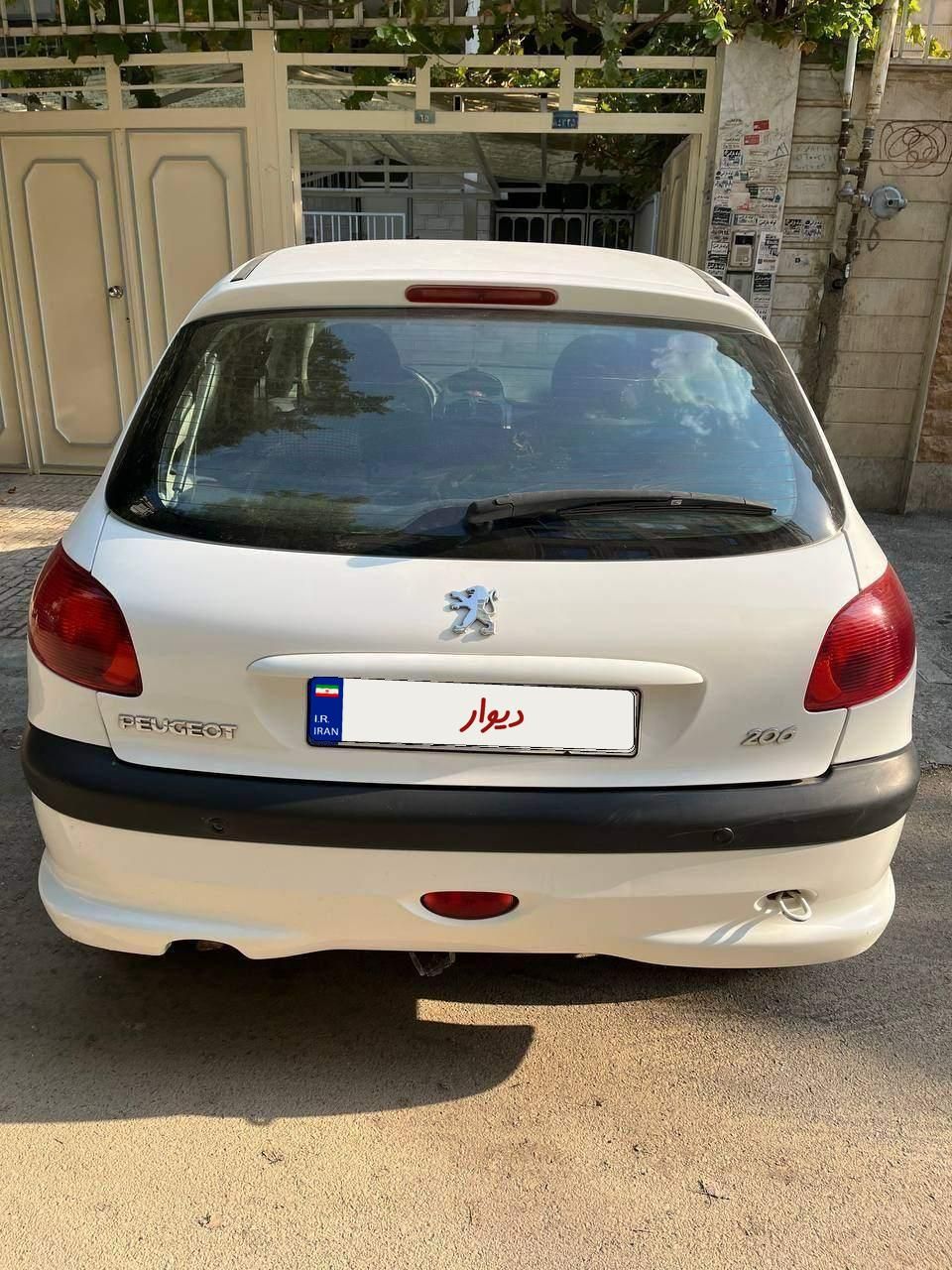 پژو 206 تیپ 2 - 1398