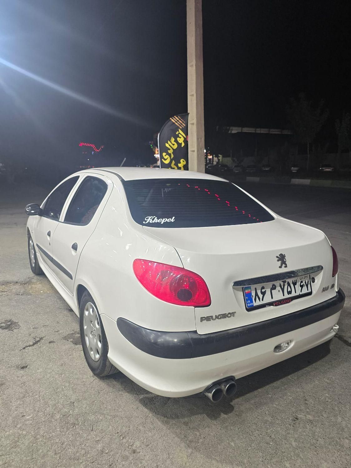 پژو ۲۰۶ صندوق دار v20 - 1387
