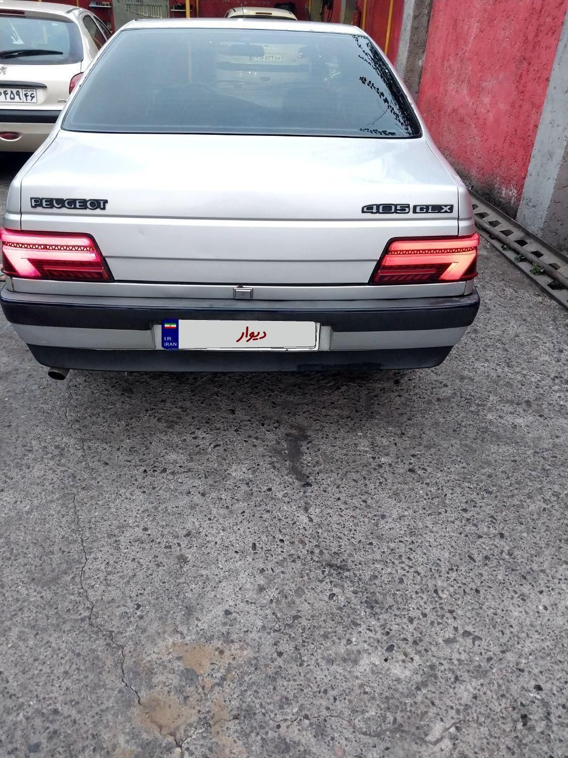پژو 405 GLX - دوگانه سوز - 1386