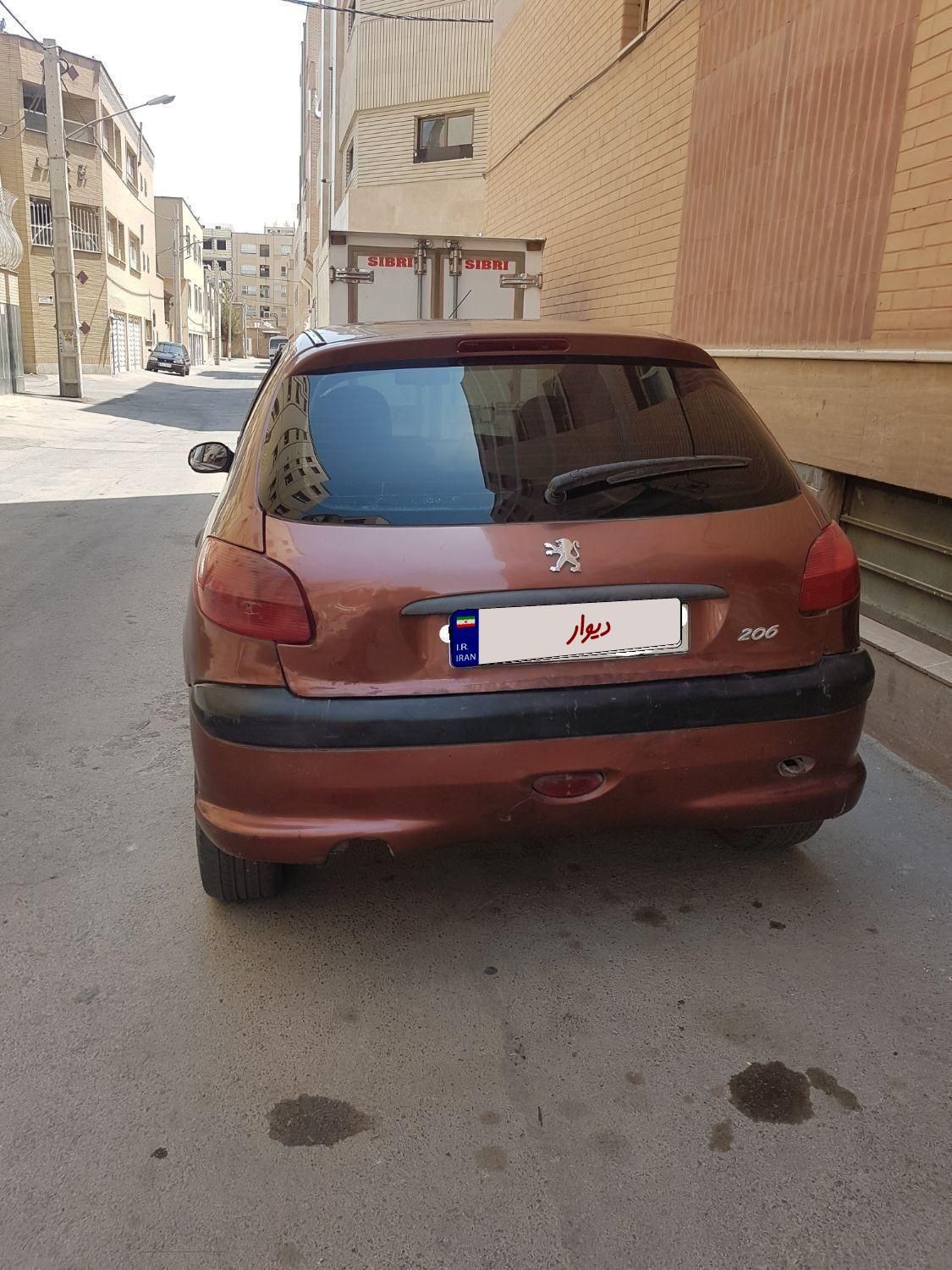 پژو 206 تیپ 2 - 1387