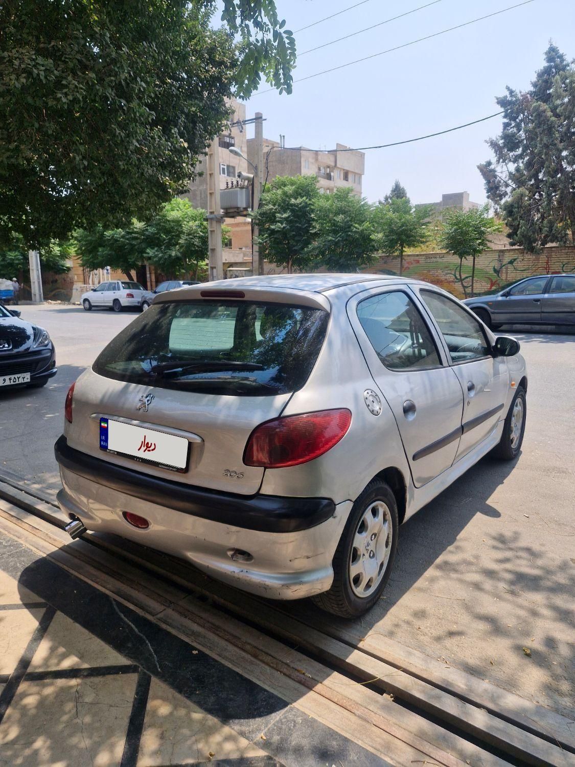 پژو 206 تیپ 2 - 1384