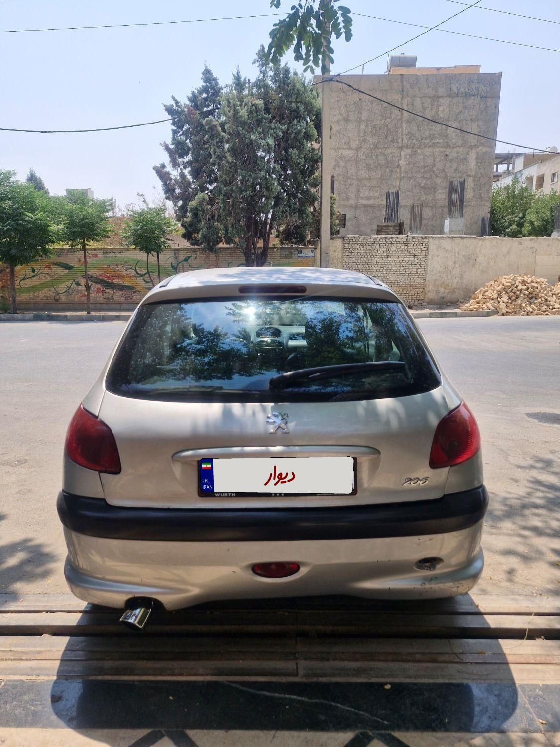 پژو 206 تیپ 2 - 1384