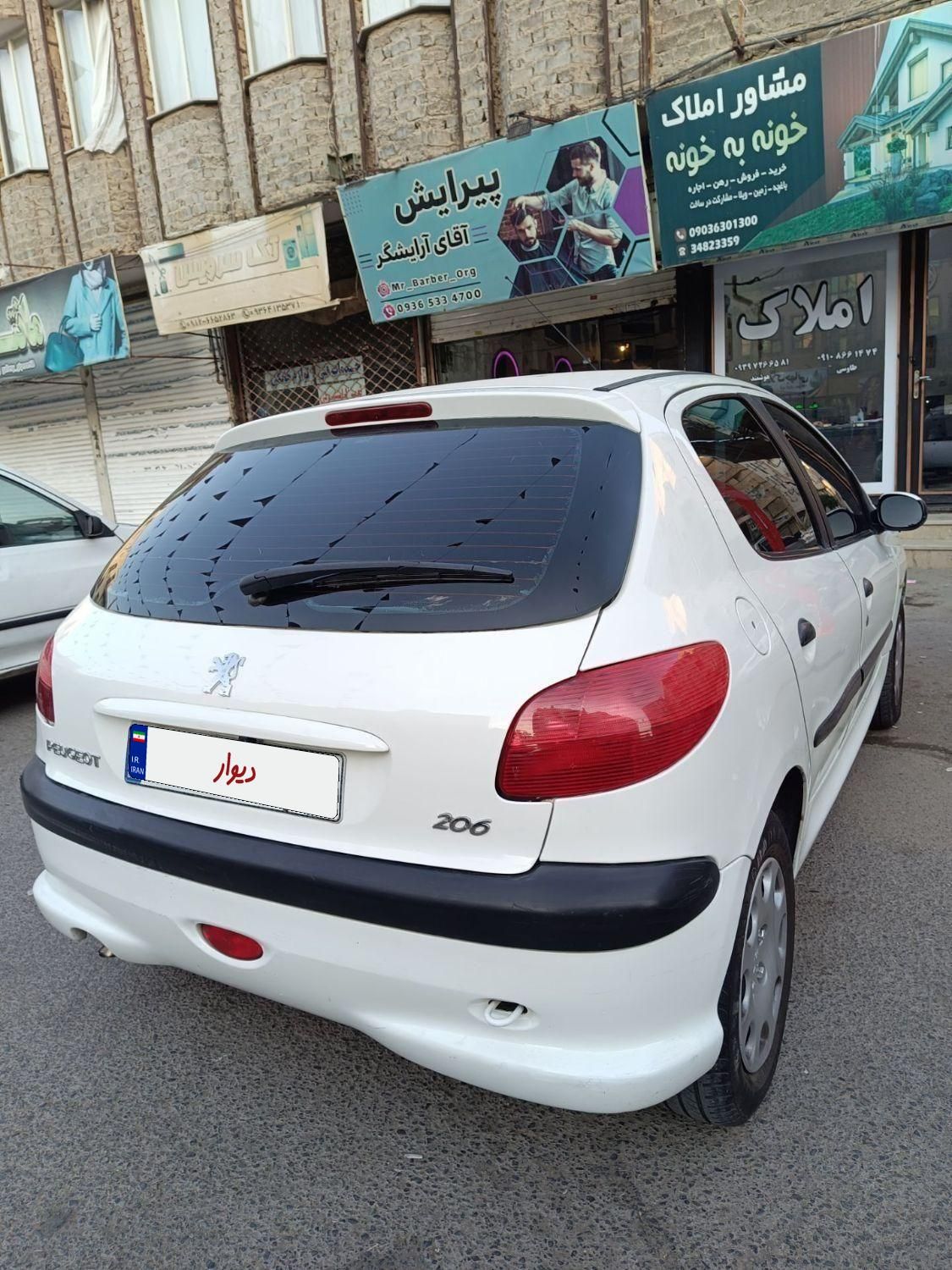 پژو 206 تیپ 6 - 1389