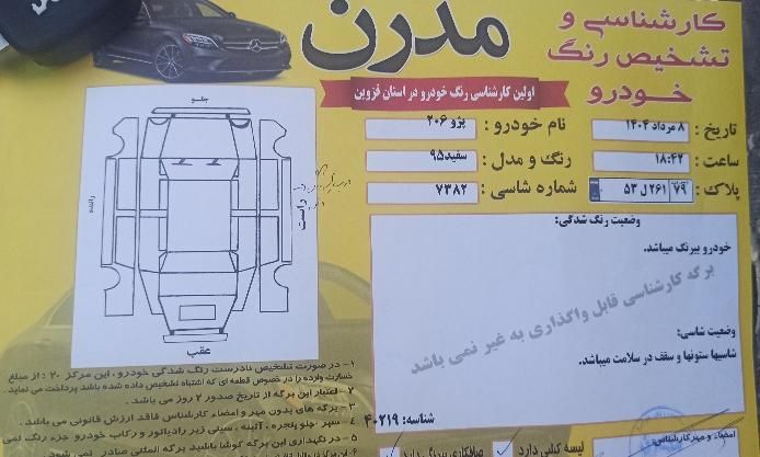 پژو 206 تیپ 5 - 1395