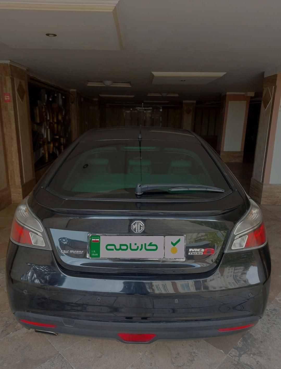 ام جی 6 لیفت بک GT فیس قدیم - 2012