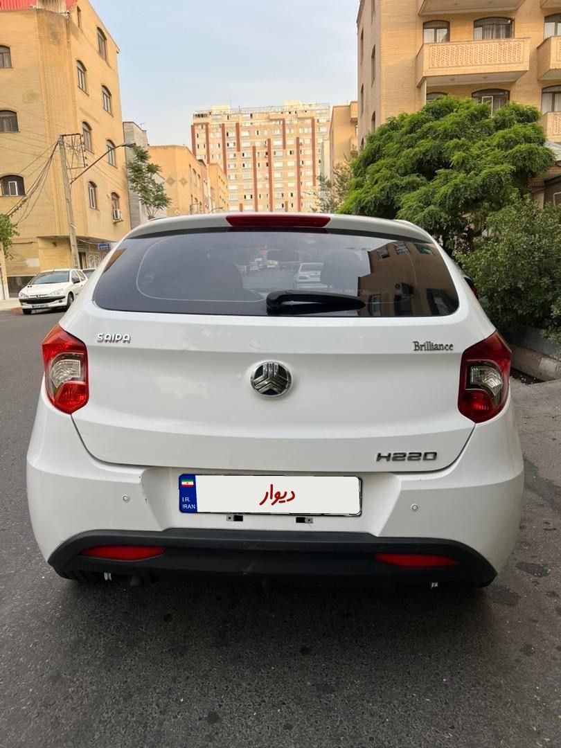 برلیانس H220 دنده‌ای - 1395