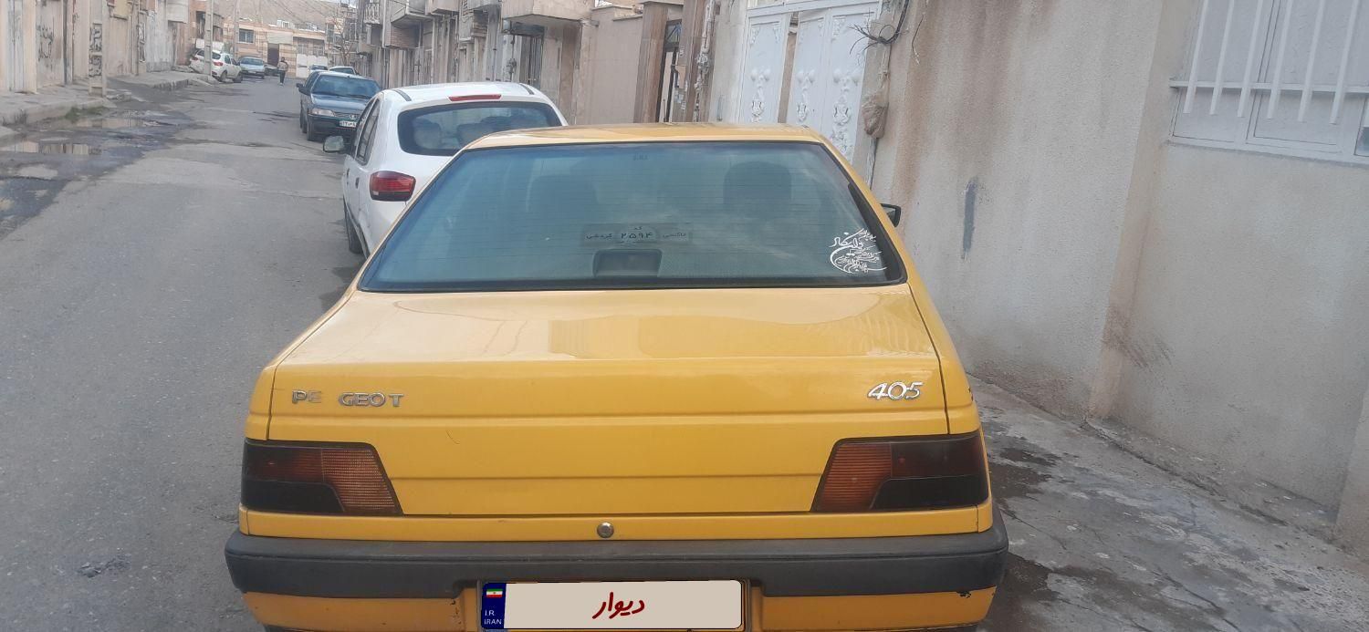 پژو 405 GLX - دوگانه سوز - 1395
