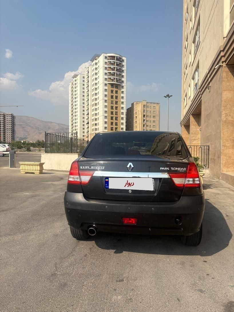رنو پارس تندر گیربکس JHQ + مولتی مدیا - 1397