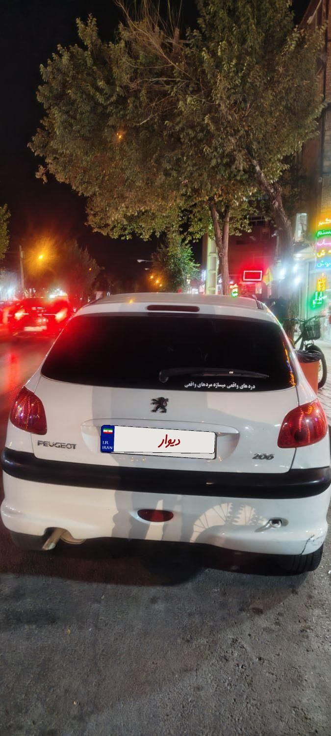 پژو 206 تیپ 2 - 1388