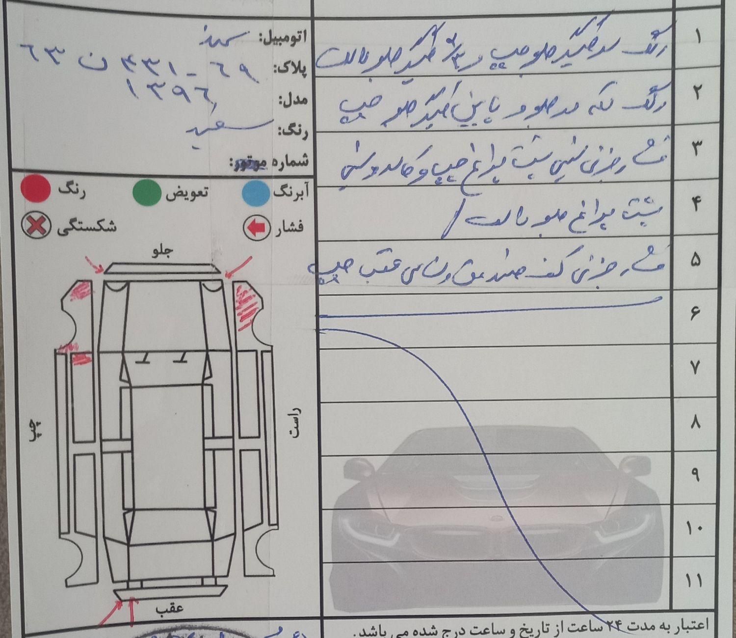 سمند LX EF7 دوگانه سوز - 1396