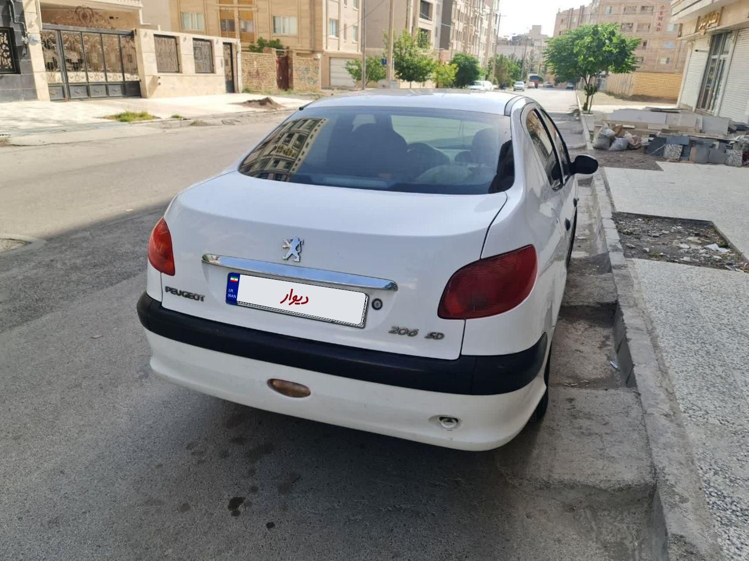 پژو ۲۰۶ صندوق دار v20 - 1390