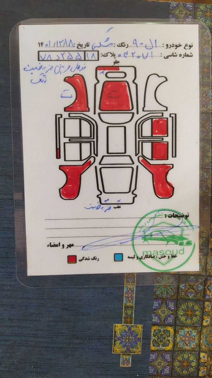 رنو تندر 90 E0 بنزینی - 1387
