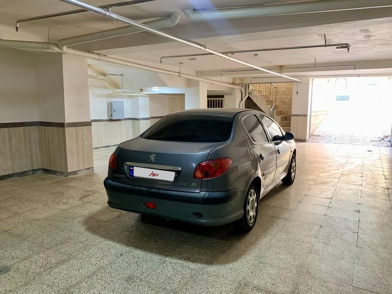 پژو ۲۰۶ صندوق دار v8 - 1394