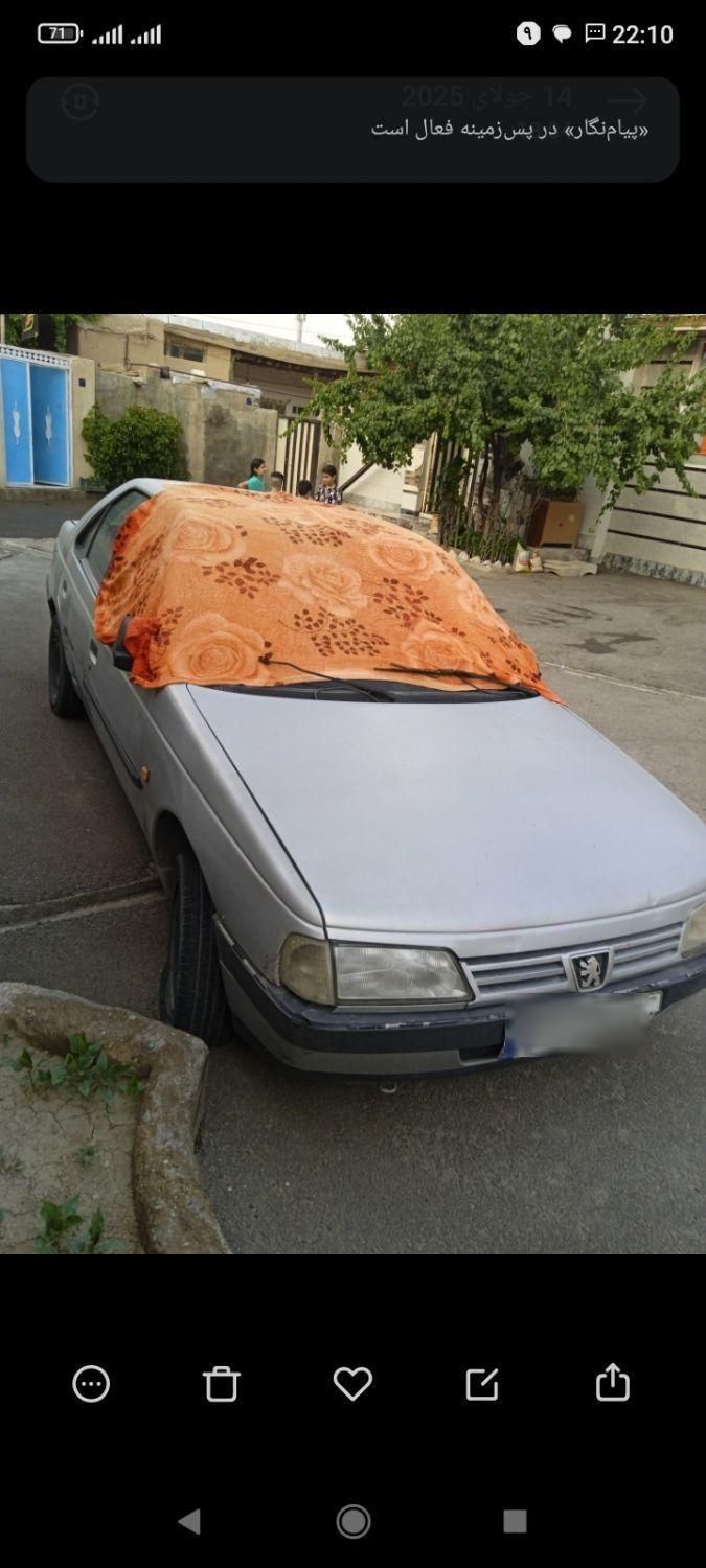 پژو روآ G2 دوگانه سوز - 1389