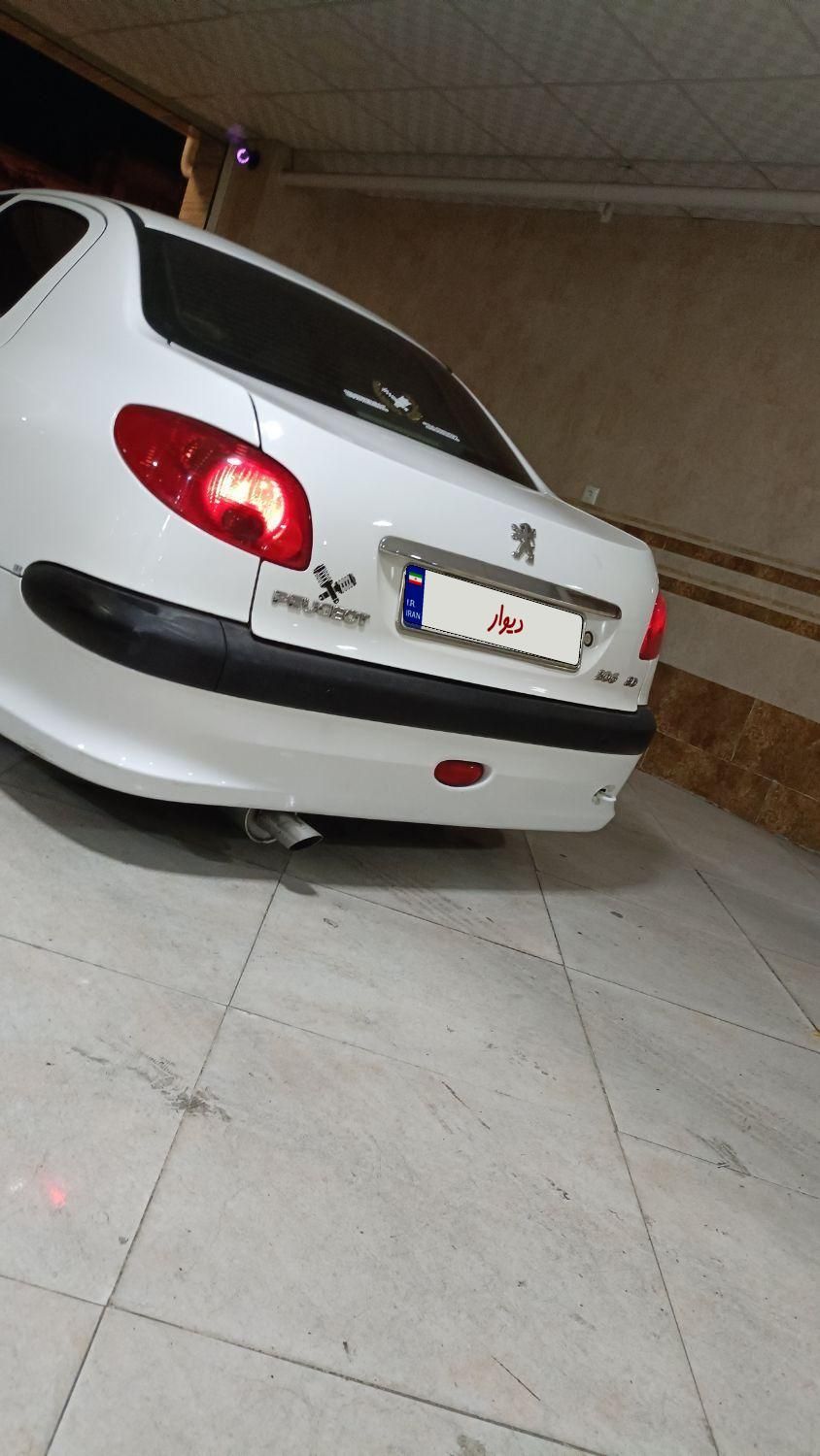 پژو ۲۰۶ صندوق دار v8 - 1395