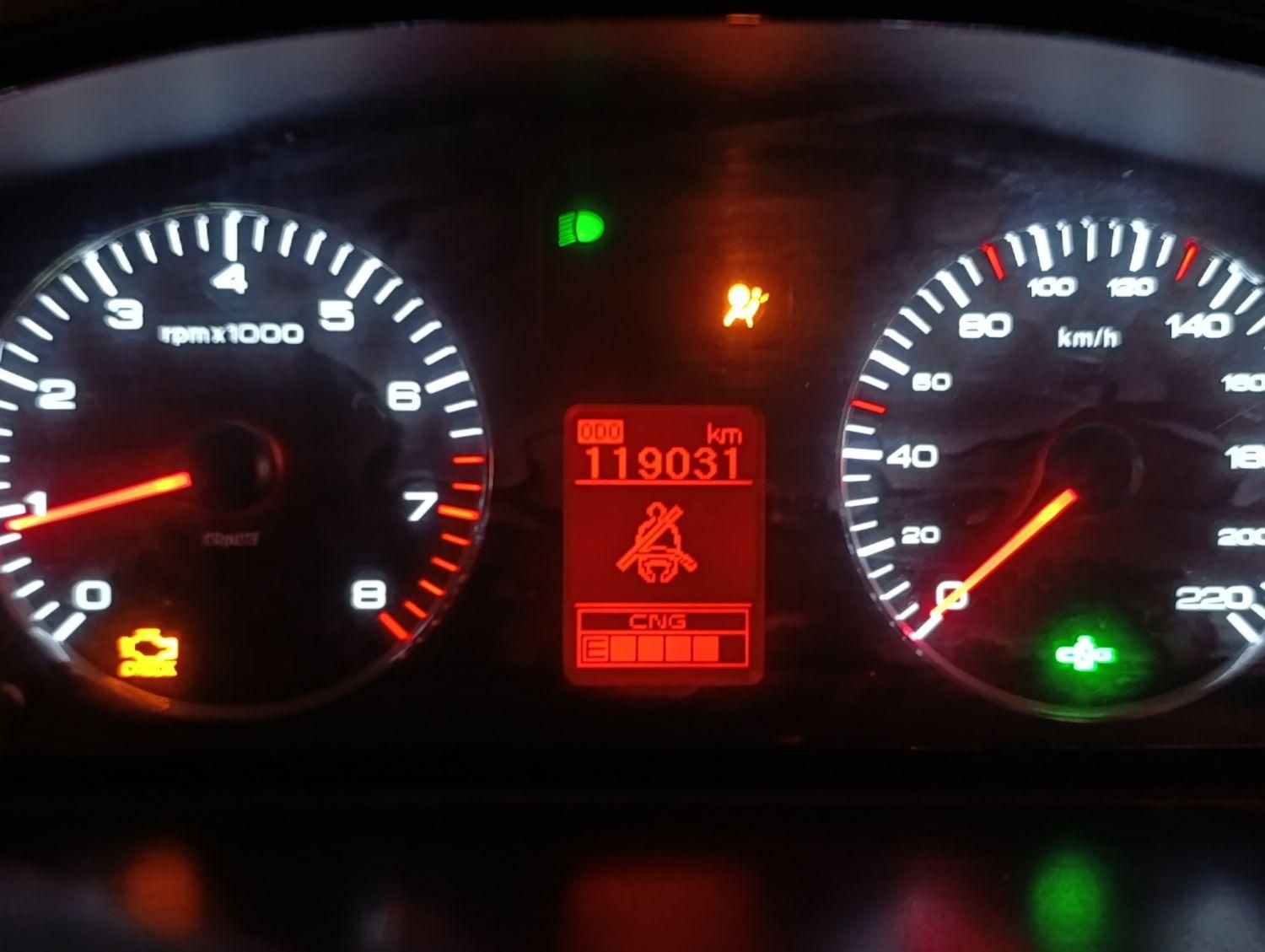 سمند LX EF7 دوگانه سوز - 1400