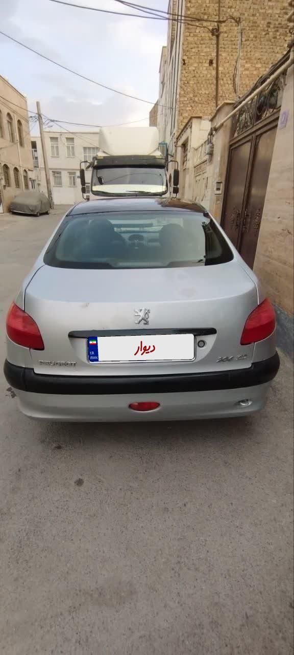 پژو ۲۰۶ صندوق دار v8 - 1387