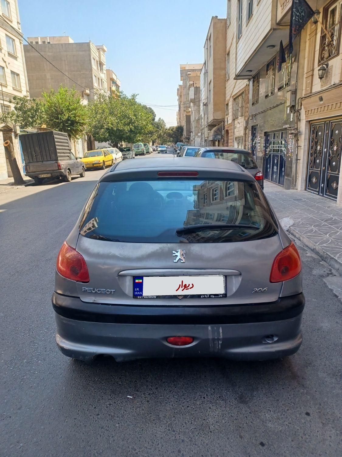 پژو 206 تیپ 5 - 1389