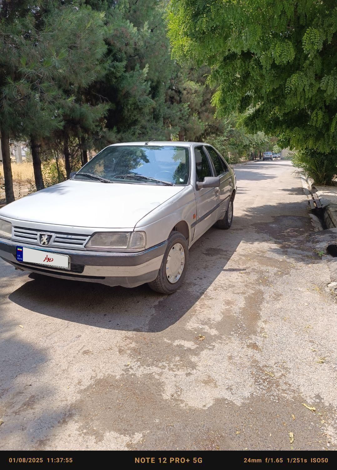 پژو 405 GLX - دوگانه سوز - 1385