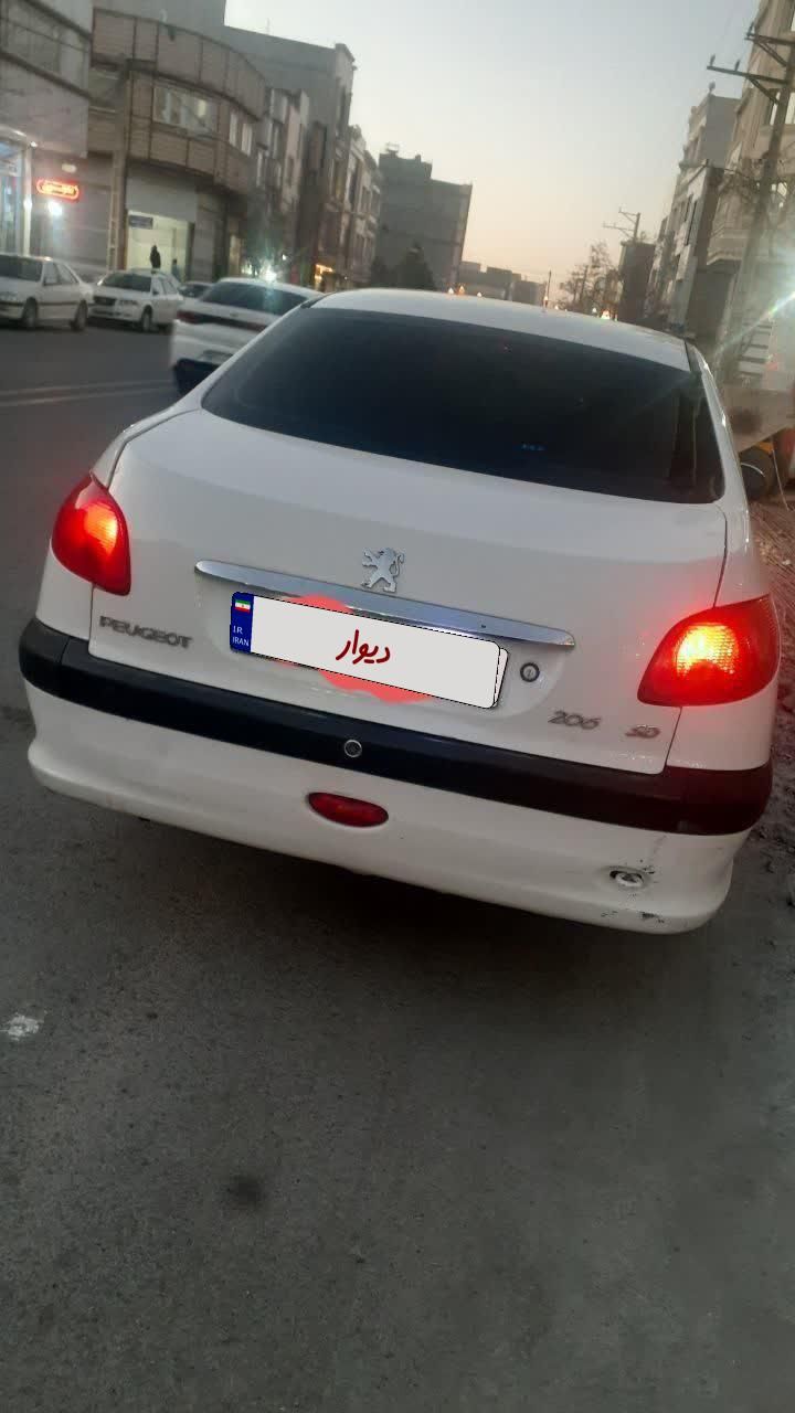 پژو 206 تیپ 2 - 1386