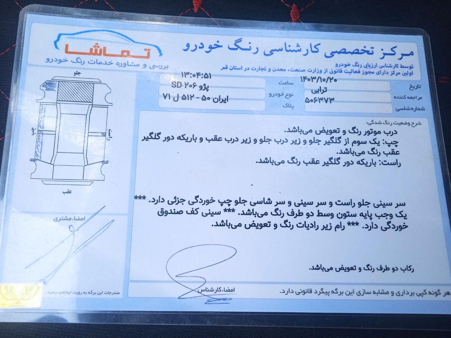 پژو 206 تیپ 2 - 1386