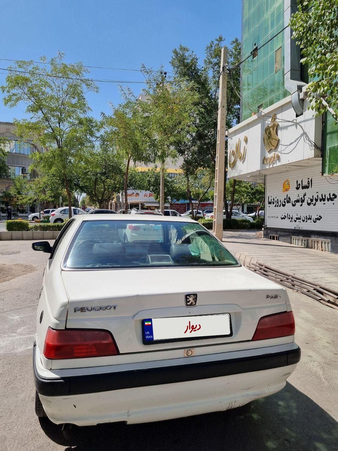 پژو پارس دوگانه سوز - 1389