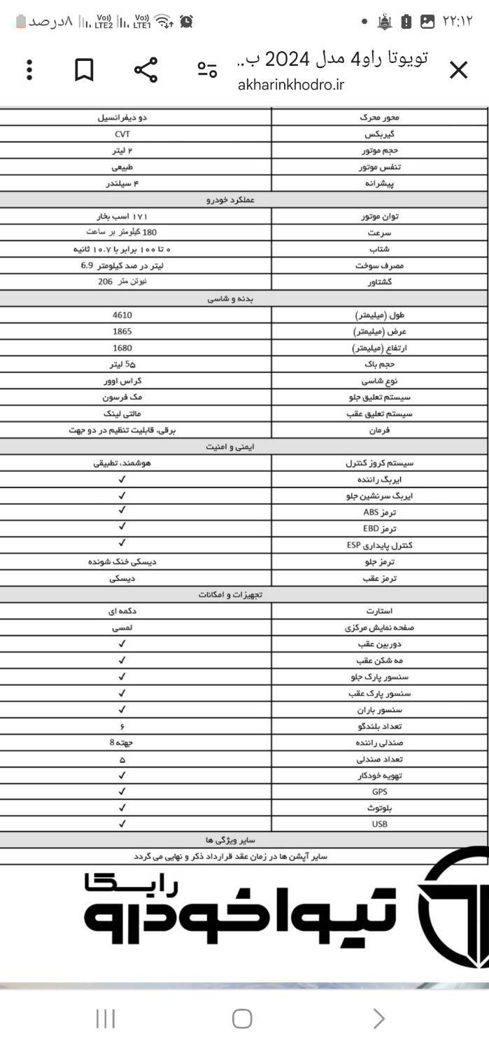 تویوتا کمری XLE - 2025