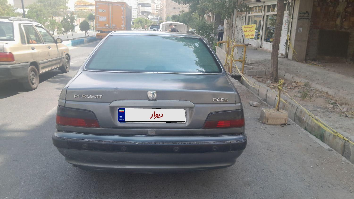 پژو پارس دوگانه سوز - 1381