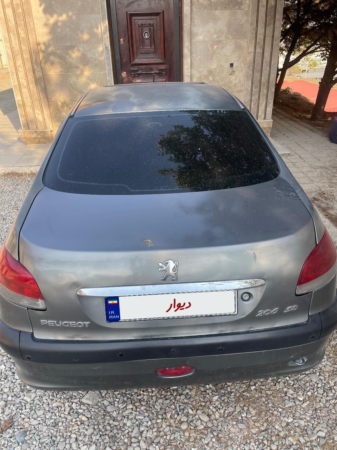پژو ۲۰۶ صندوق دار v8 - 1385