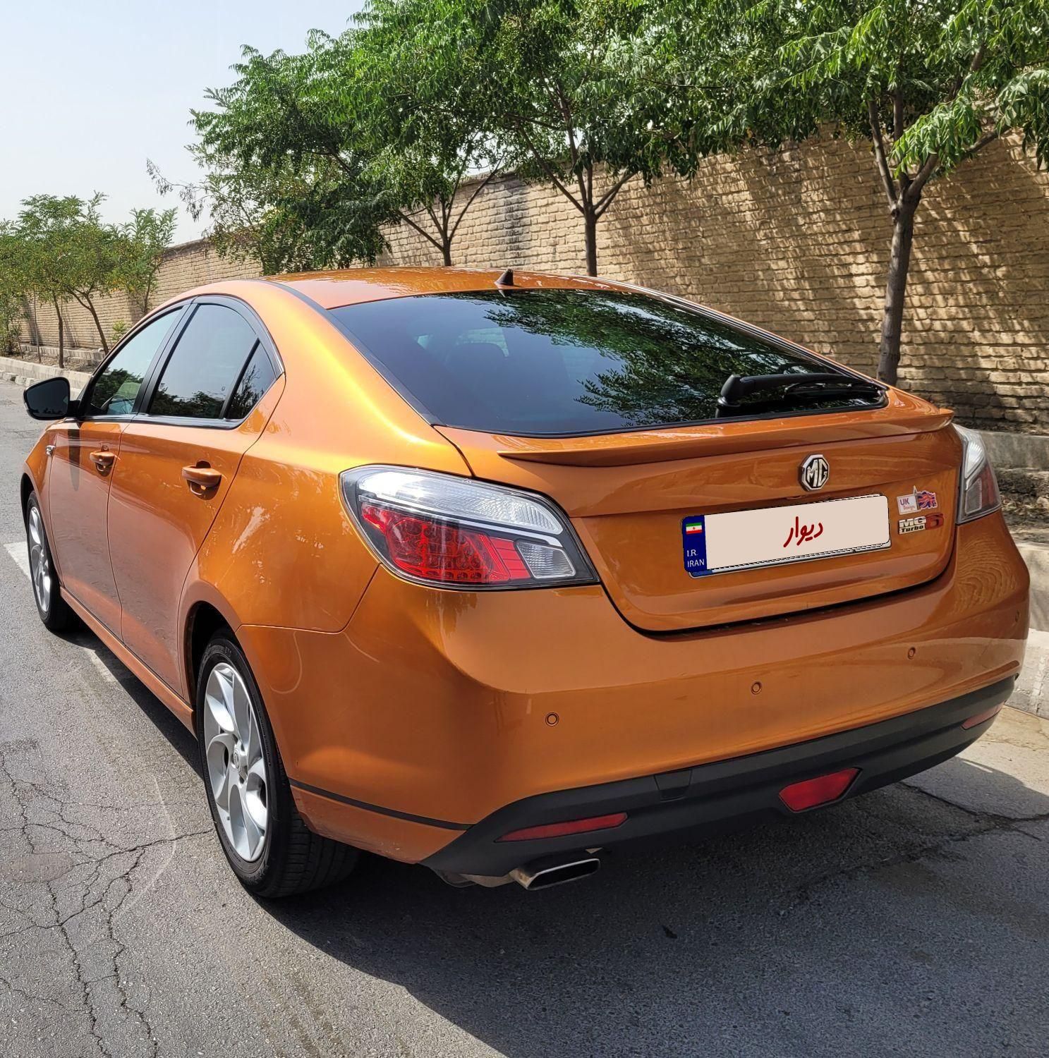 ام جی 6 لیفت بک GT فیس قدیم - 2015