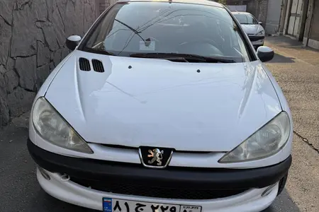 پژو ۲۰۶ صندوق دار v8 - 1396
