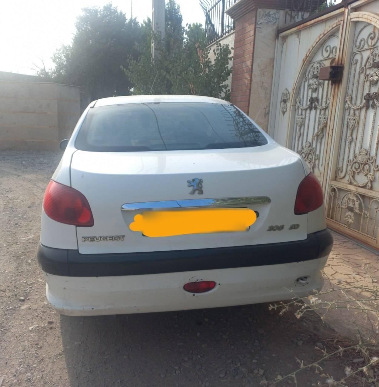 پژو ۲۰۶ صندوق دار v20 - 1390