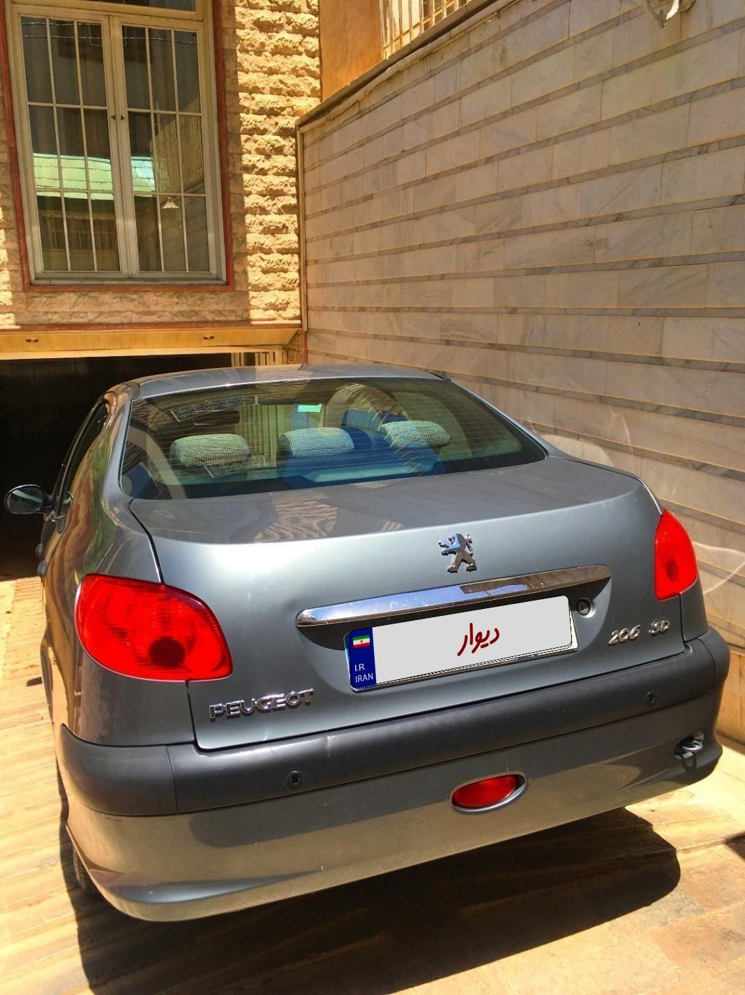 پژو ۲۰۶ صندوق دار v8 - 1397