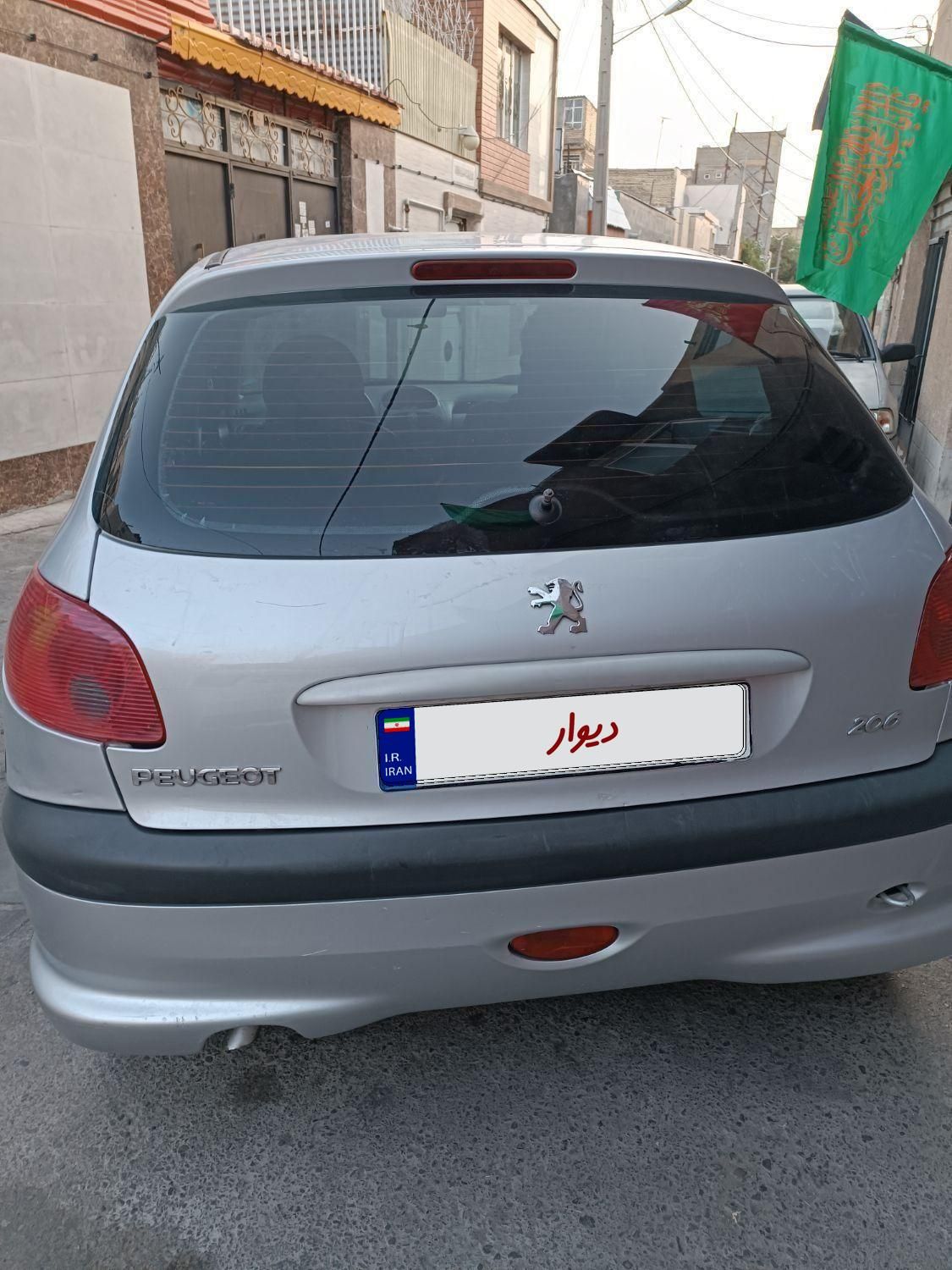 پژو 206 تیپ 2 - 1388